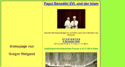 Desktop Screenshot of gregor-weigand.de